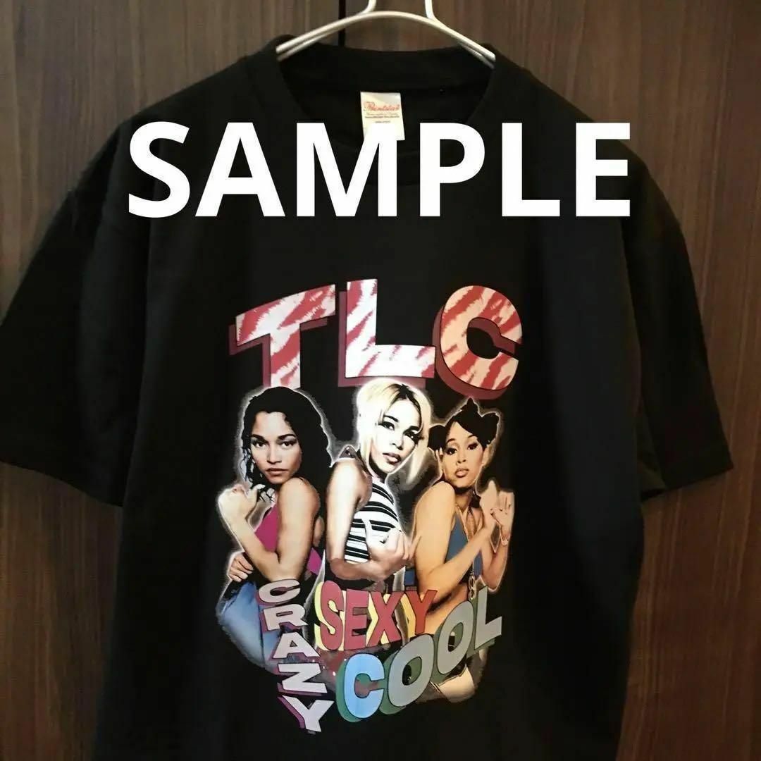 TLC Tシャツ vintage ブラック music メンズのトップス(Tシャツ/カットソー(半袖/袖なし))の商品写真
