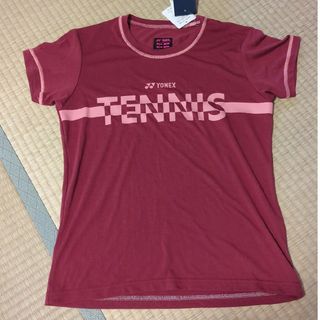 ヨネックス(YONEX)のヨネックス ウィメンズTシャツ 16581 色 : ワインレッド サイズ : L(ウェア)