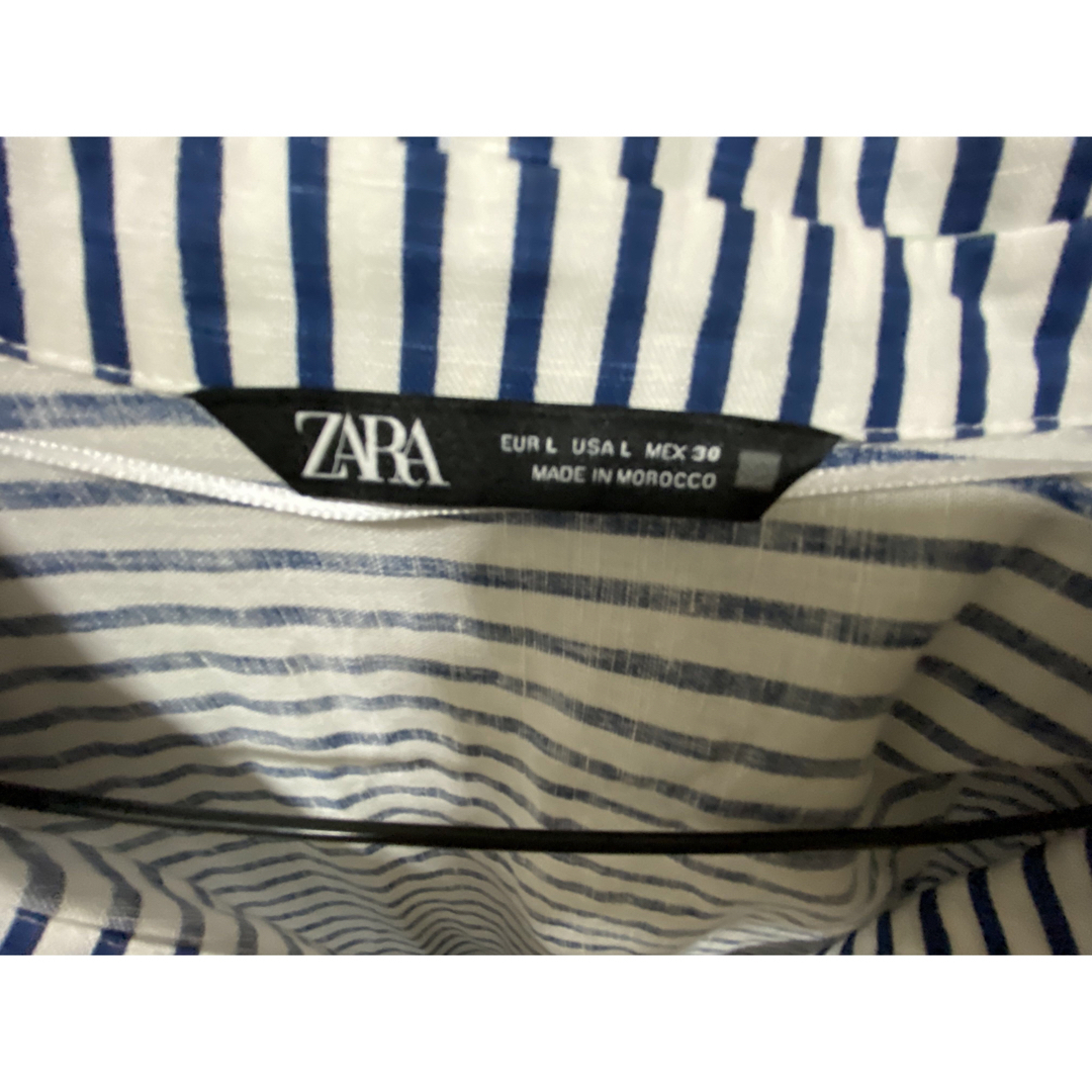 ZARA(ザラ)のザラZARA シャツ《2024年2/24～3/16帰省》 レディースのトップス(シャツ/ブラウス(長袖/七分))の商品写真