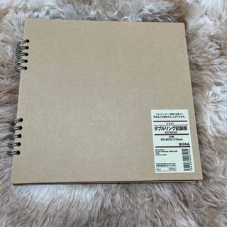 ムジルシリョウヒン(MUJI (無印良品))のクラフトダブルリング記録帳 6007401 無印良品 画用紙・折り紙・装飾工作用(アルバム)