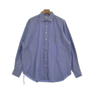 BEAMS JAPAN ビームスジャパン カジュアルシャツ M 青紫系 【古着】【中古】(シャツ)