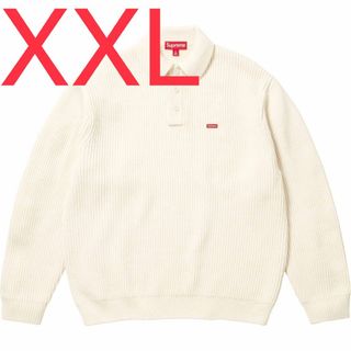 Supreme Small Box Polo Sweater Ivory XXL