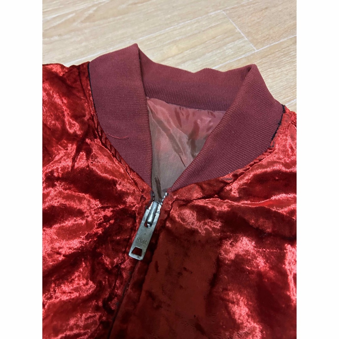 Vintage KOREA 別珍 スーベニアジャケット スカジャン Vintage KOREA 別珍 スーベニアジャケット スカジャン