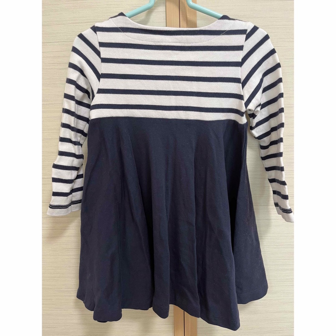 PETIT BATEAU(プチバトー)のプチバトー　ワンピース　3ans/95cm キッズ/ベビー/マタニティのキッズ服女の子用(90cm~)(ワンピース)の商品写真