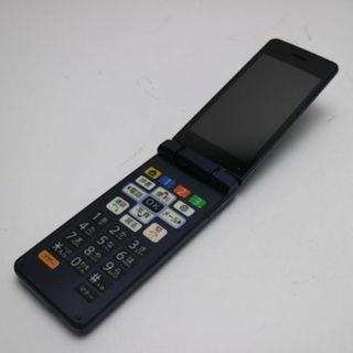 SHARP - 超美品 SOFTBANK かんたん携帯10 かんたん携帯10 ネイビー  M777