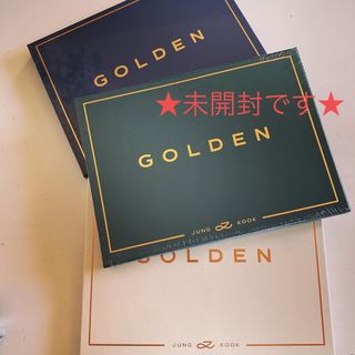 ボウダンショウネンダン(防弾少年団(BTS))の◆◇◆BTSジョングク★アルバムGOLDEN★3枚セット◆◇◆(K-POP/アジア)