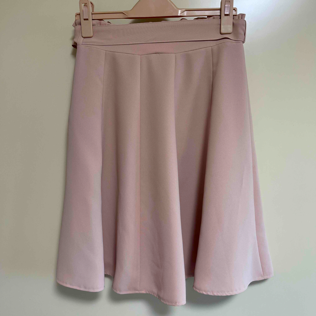 PATTERN fiona(パターンフィオナ)のパターンフィオナ スカート 薄いピンク レディースのスカート(ひざ丈スカート)の商品写真