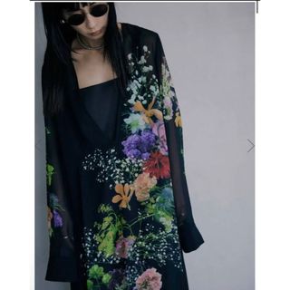 アメリヴィンテージ(Ameri VINTAGE)の【新品未使用】UND 2WAY DARIA V NECK DRESS(ロングワンピース/マキシワンピース)