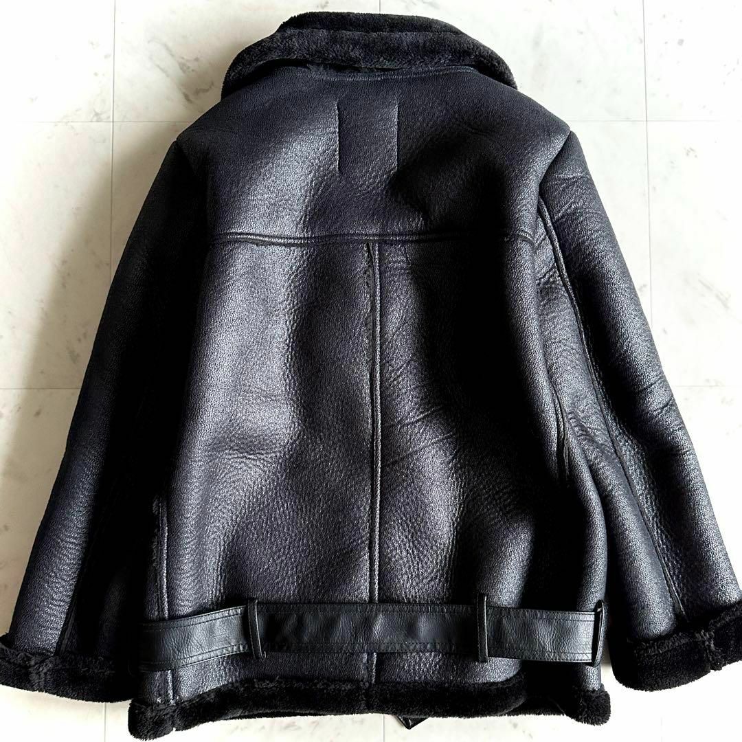 ザラ ZARA レザージャケット ライダースジャケット 黒 美品 希少