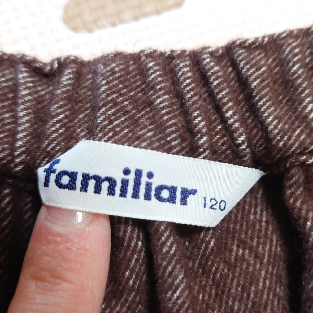 familiar(ファミリア)のfamiliar　スカート120 キッズ/ベビー/マタニティのキッズ服女の子用(90cm~)(スカート)の商品写真