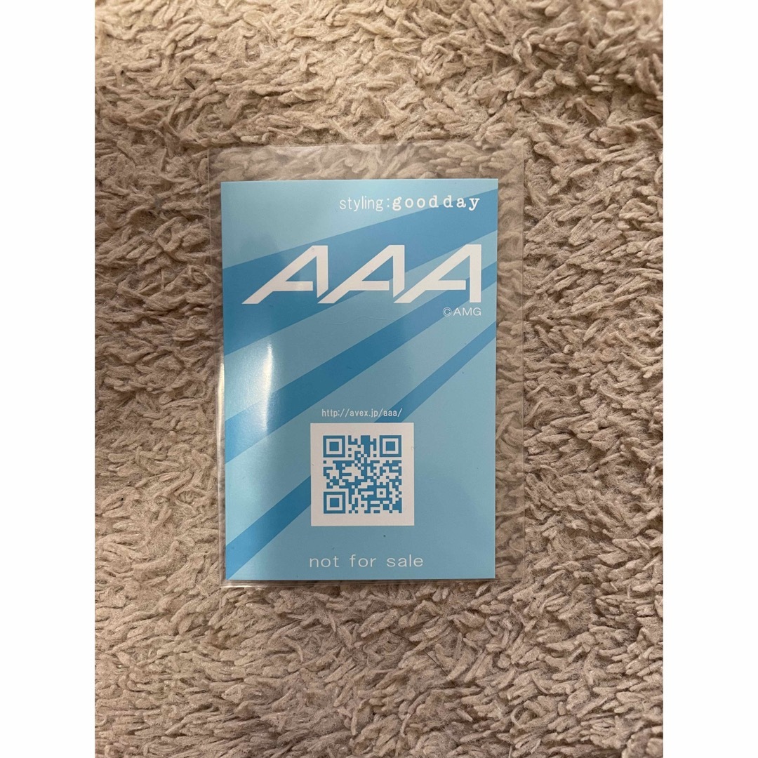 AAA トレンディングカード エンタメ/ホビーのタレントグッズ(ミュージシャン)の商品写真