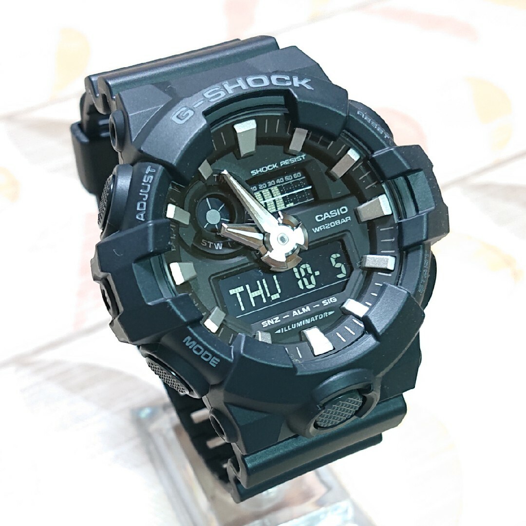 G-SHOCK - 極美品【CASIO/G-SHOCK】デジアナ メンズ腕時計GA-700-1BJF ...