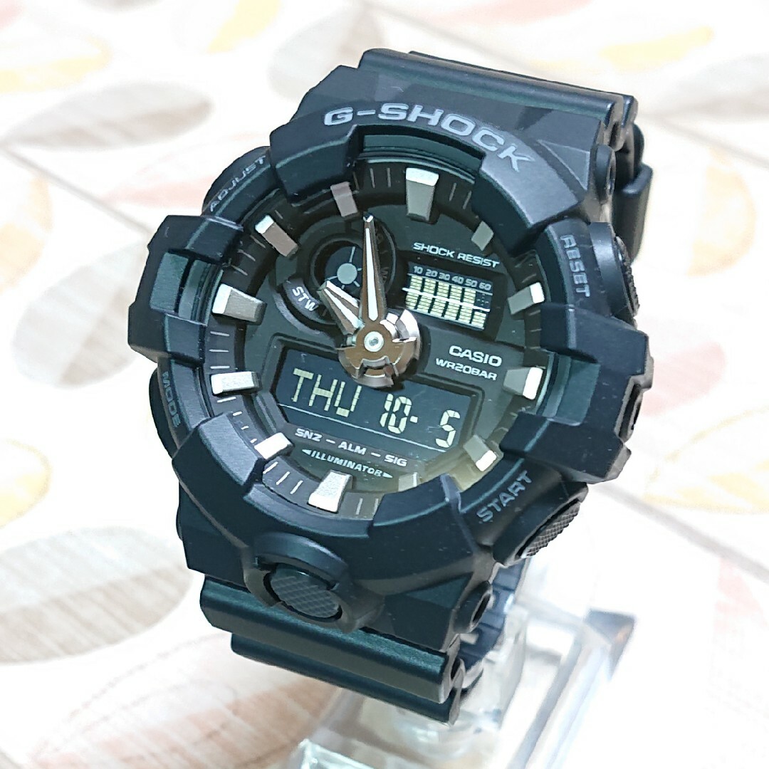G-SHOCK - 極美品【CASIO/G-SHOCK】デジアナ メンズ腕時計GA-700-1BJF ...