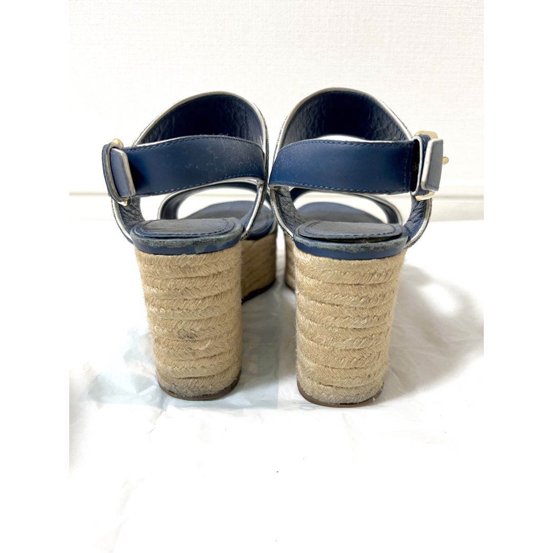 LOUIS VUITTON(ルイヴィトン)のルイヴィトン　モノグラム　デニム　サンダル レディースの靴/シューズ(サンダル)の商品写真