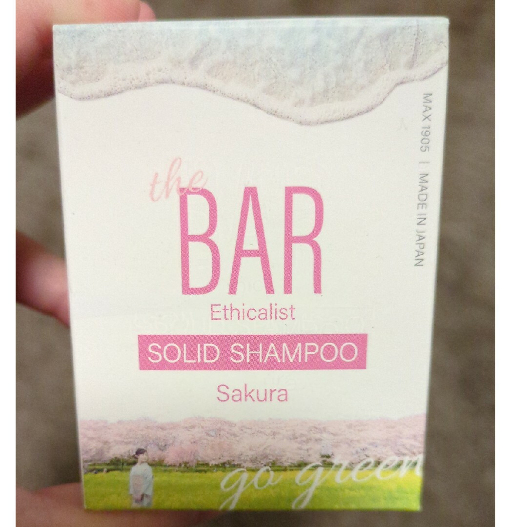 the BAR　ソリッドシャンプー　さくらの香り コスメ/美容のヘアケア/スタイリング(シャンプー/コンディショナーセット)の商品写真