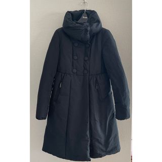 モンクレール(MONCLER)のMONCLER ダウンコート SABLES 黒 サイズ0(ダウンコート)