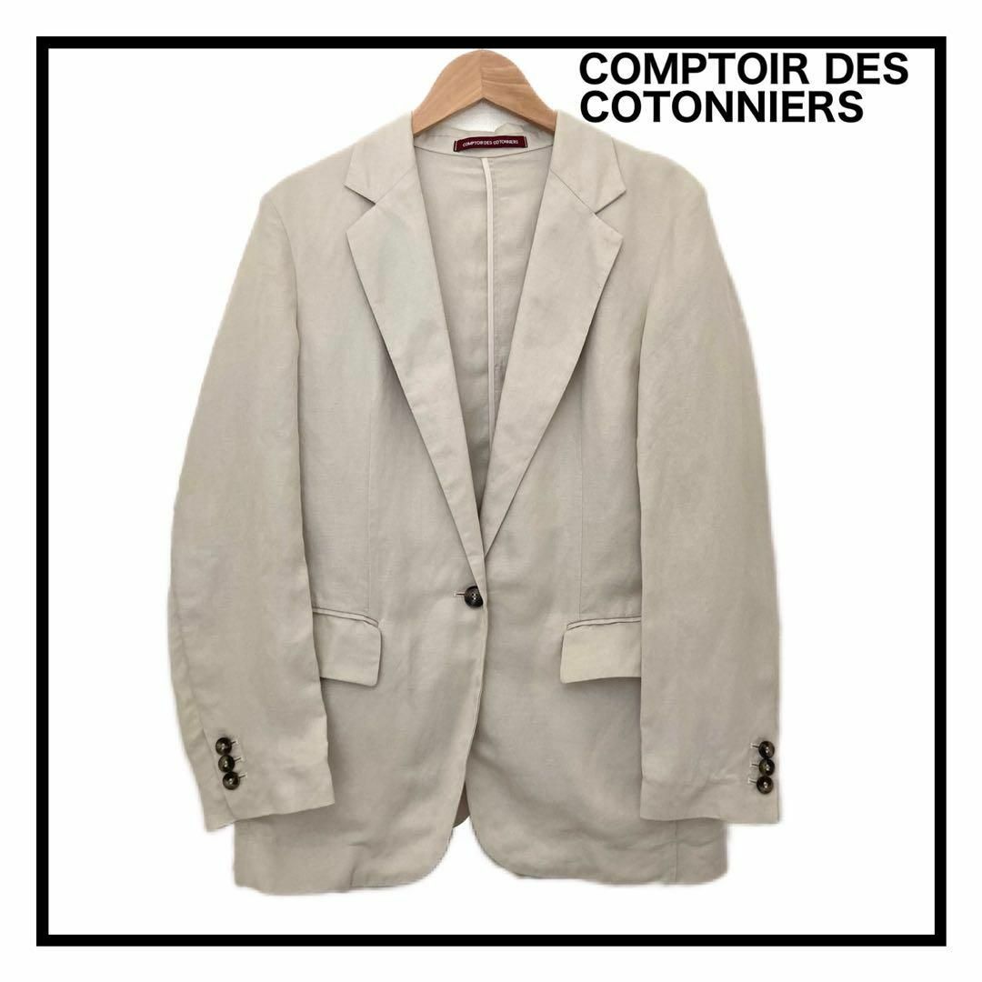 Comptoir des cotonniers - コントワーデコトニエ リネン混テーラード Comptoir des cotonniers - コントワーデコトニエ リネン混テーラード