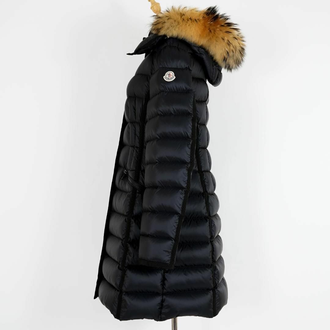 MONCLER - 希少サイズ4 美品 モンクレール エルミファー 黒 国内正規品 ...