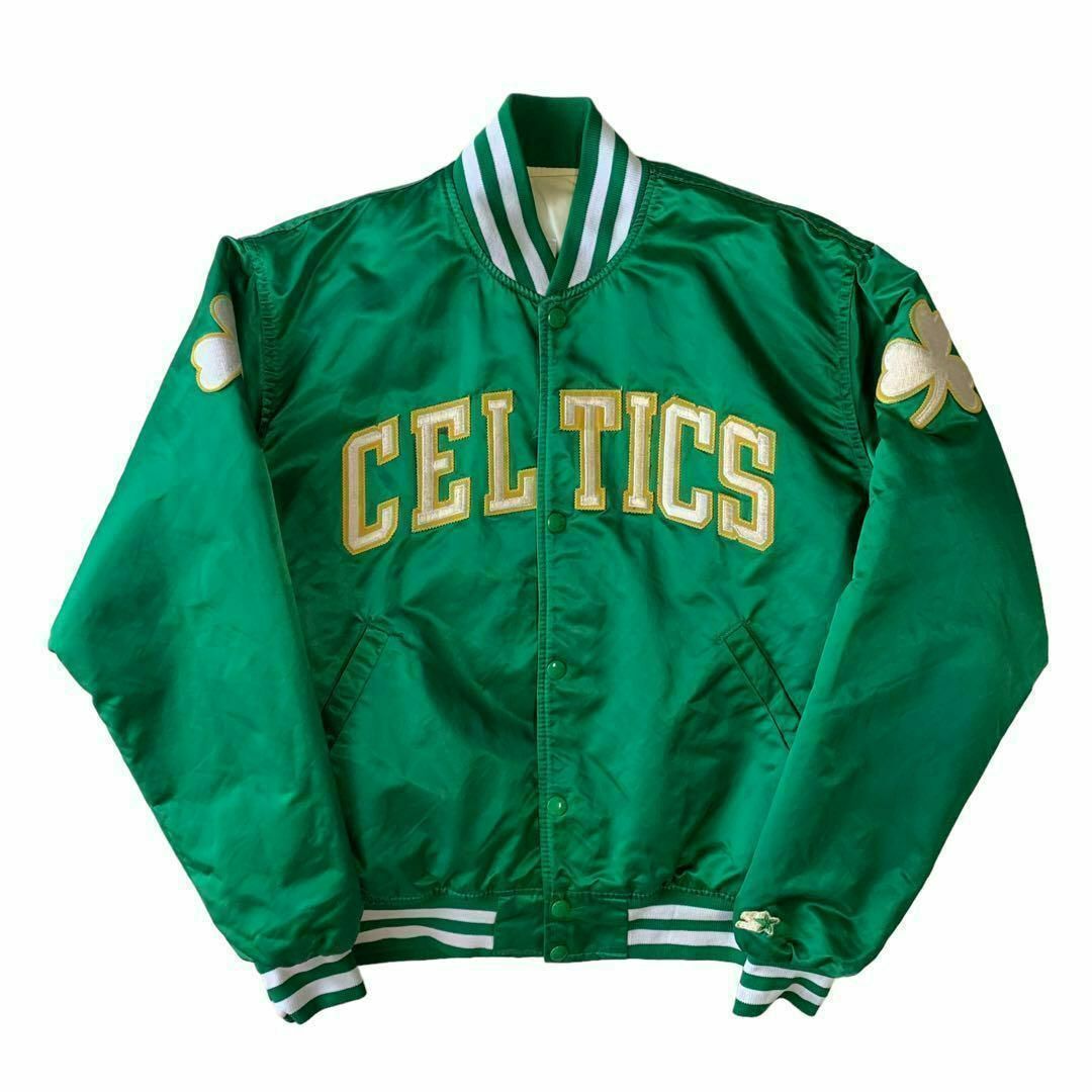 90s STARTER USA製 CELTICS NBA スタジャン中綿