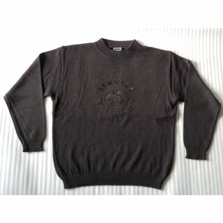 VERSACE JEANS COUTURE レトロ モード 刺繍ニット