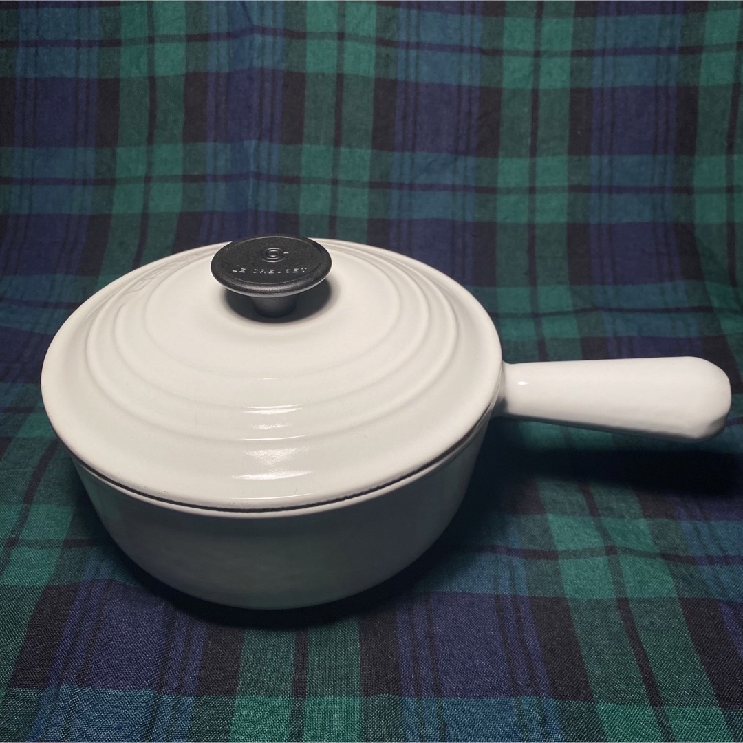 LE CREUSET(ルクルーゼ)のル・クルーゼ ソースパン、オイルポット インテリア/住まい/日用品のキッチン/食器(鍋/フライパン)の商品写真