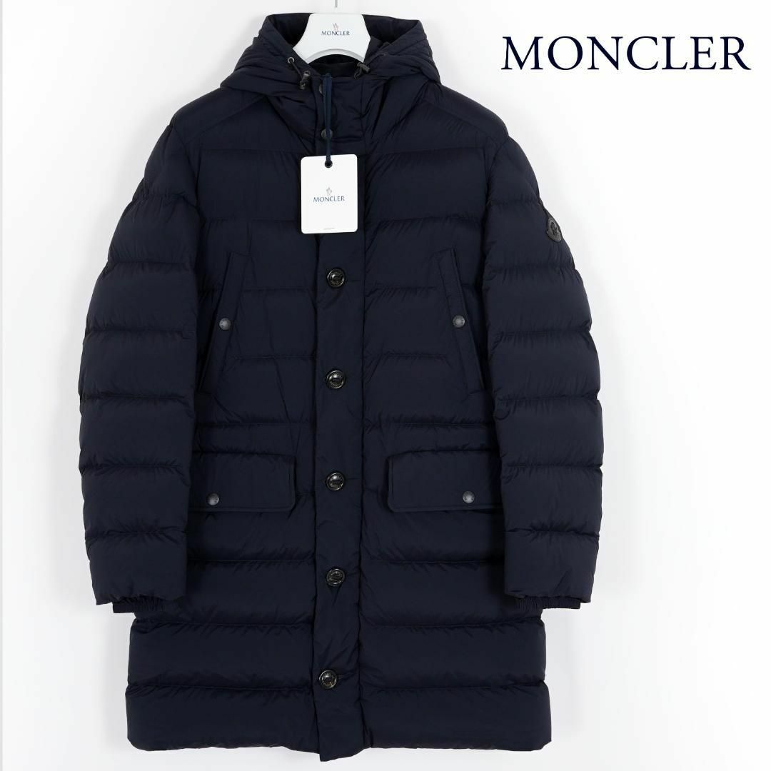 MONCLER - 希少サイズ4 極美品 モンクレール DARTMOOR ネイビー 国内