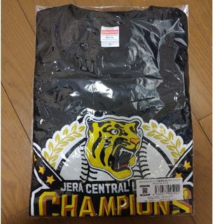 ハンシンタイガース(阪神タイガース)の【匿名配送】阪神タイガース 2023 優勝記念Tシャツ  黒 XL(記念品/関連グッズ)