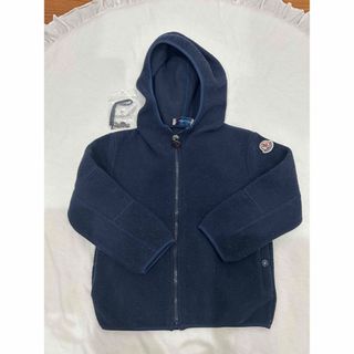 モンクレール(MONCLER)のモンクレール 3A フリース　パーカー　98 紺 ネイビー MONCLER(ジャケット/上着)