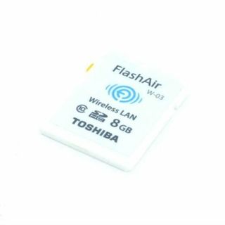 トウシバ(東芝)の❤️東芝TOSHIBA flash air ❤️8GB WiFi SD(その他)