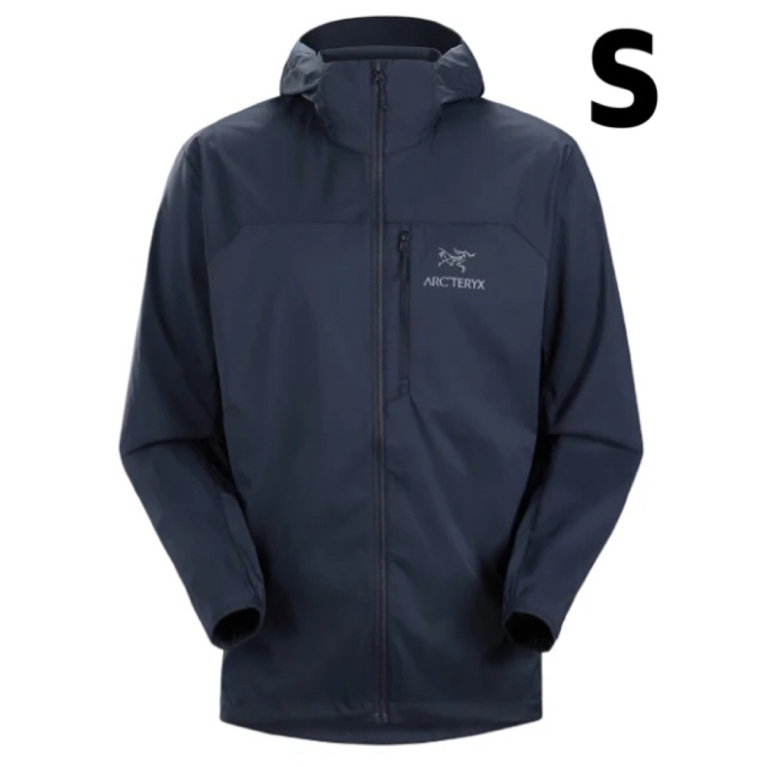 【新品】ARC'TERYX Squamish Hoody S  ネイビー