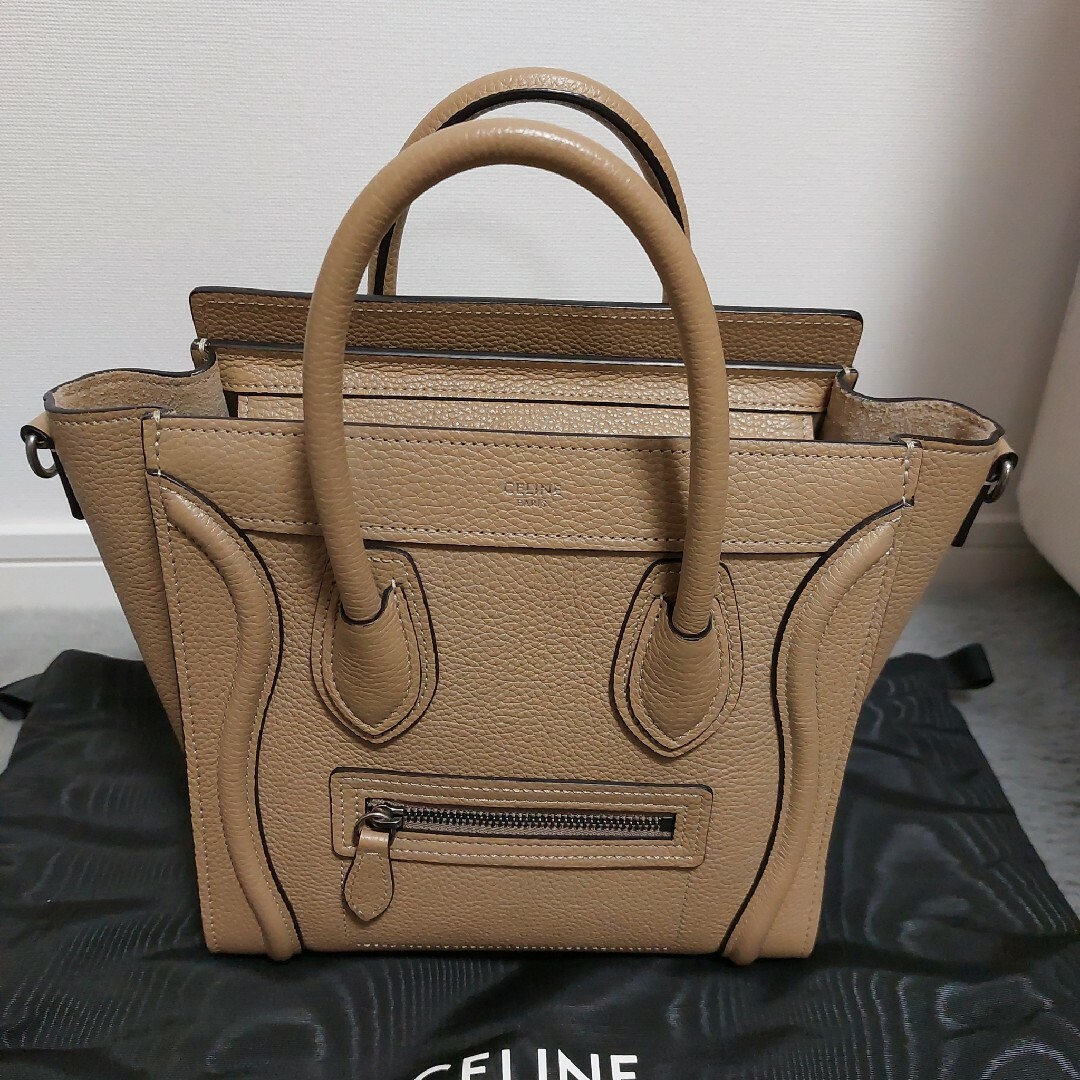 ショルダーバッグCELINE セリーヌ  ラゲージ　ナノ　美品