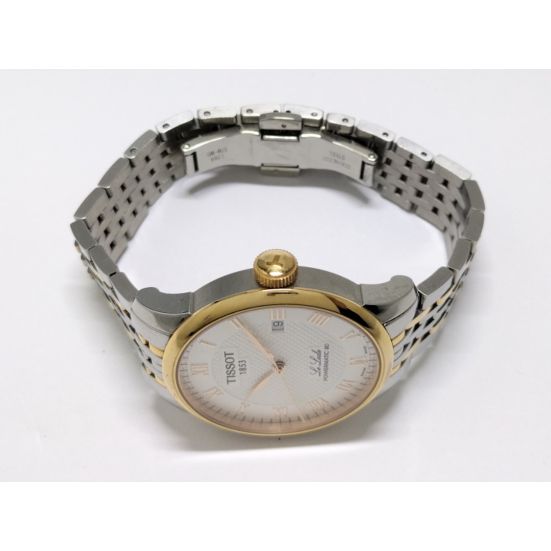 日本最大の メンズ パワーマティック80 ロックル ル TISSOT 腕時計 SS 裏スケ ティソ