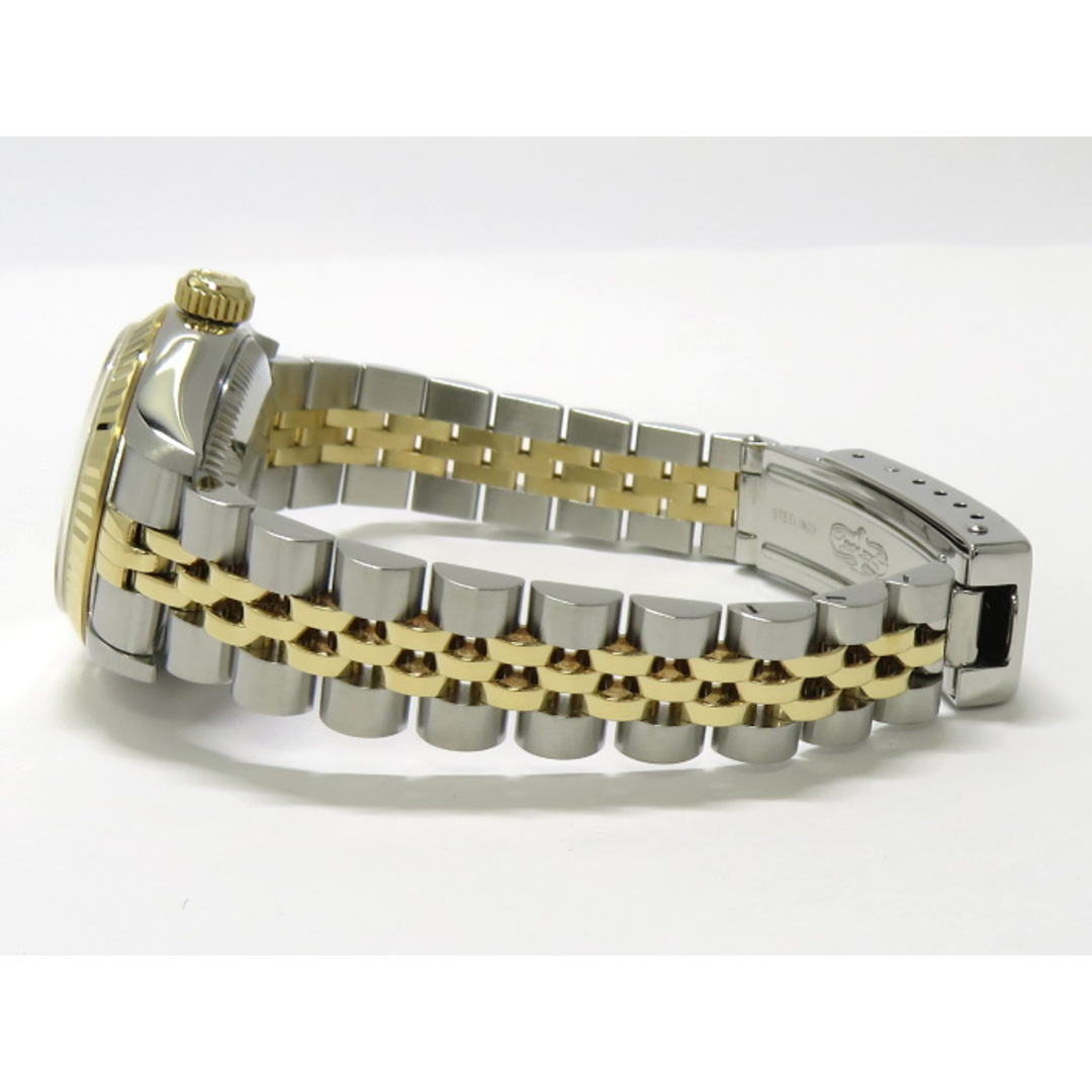 ROLEX - ROLEX デイトジャスト 自動巻き SS/YG 10PD ゴールド ROLEX - ROLEX デイトジャスト 自動巻き SS/YG 10PD ゴールド