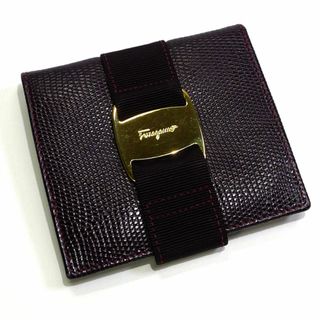 フェラガモ(Ferragamo)のSalvatore Ferragamo 二つ折り コンパクト財布 ヴァラ(財布)