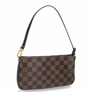 ルイヴィトン(LOUIS VUITTON)のLOUIS VUITTON ナヴォナ アクセサリーポーチ ダミエ エベヌ(ポーチ)