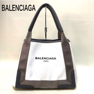 バレンシアガ(Balenciaga)のBALENCIAGA バレンシアガ カバス キャンパス/レザー トートバッグ(トートバッグ)