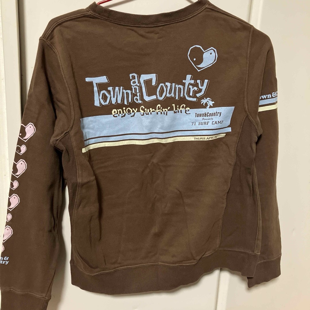 Town & Country(タウンアンドカントリー)のtown and countryトレーナー レディースのトップス(トレーナー/スウェット)の商品写真