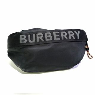 バーバリー(BURBERRY)のBURBERRY ボディバッグ ウエストポーチ ベルトバッグ ナイロン レザー(ボディーバッグ)