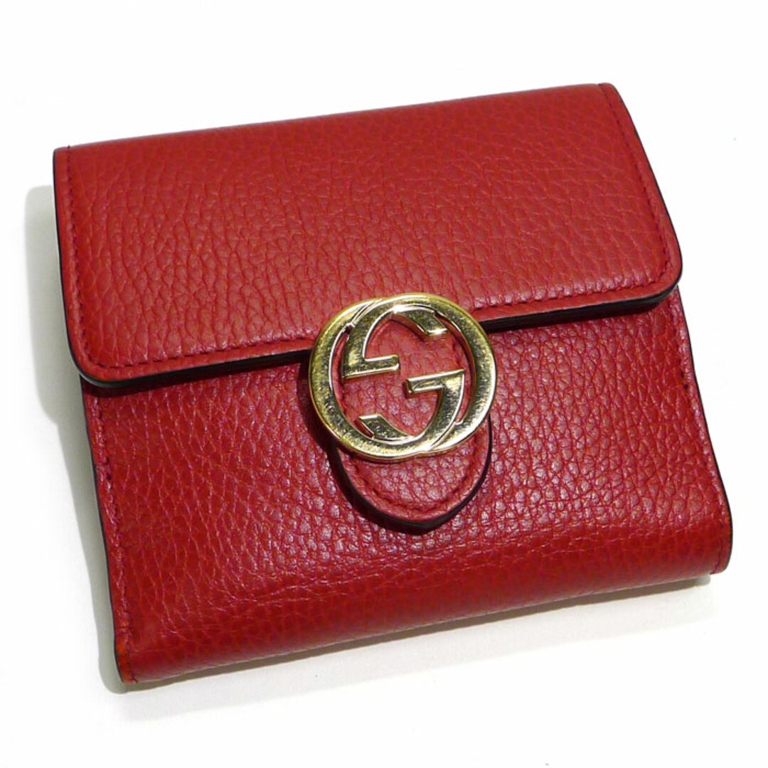GUCCI インターロッキングG Wホック 二つ折り コンパクト財布 レザー | フリマアプリ ラクマ GUCCI インターロッキングG Wホック 二つ折り コンパクト財布 レザー | フリマアプリ ラクマ