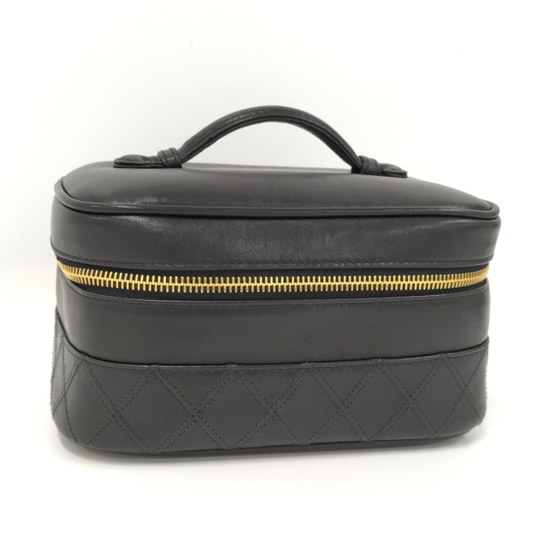 CHANEL - CHANEL バニティバッグ ビコローレ レザー ブラック A01618の