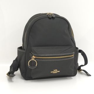 コーチ(COACH)のCOACH エリス バックパック リュックサック ナイロン ブラック CA210(リュック/バックパック)