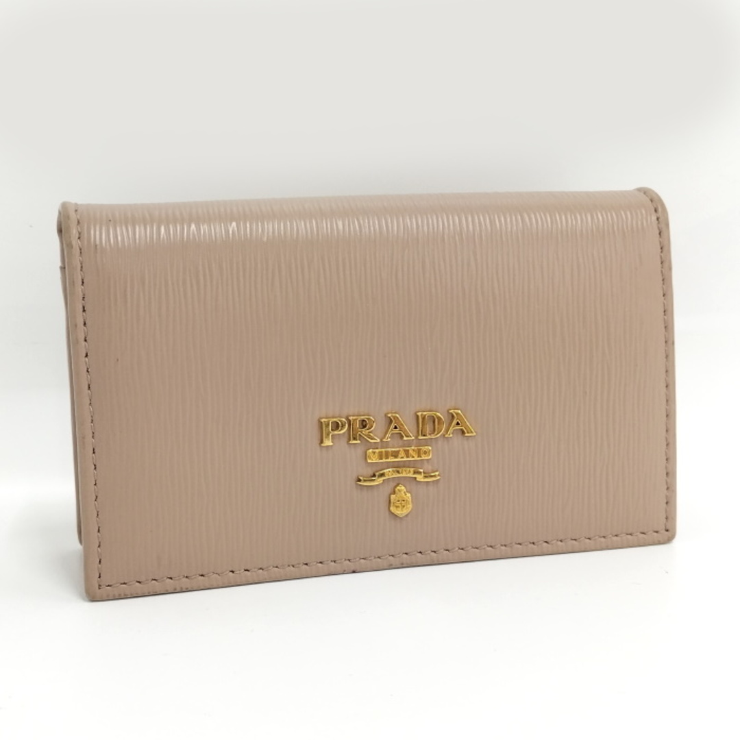 PRADA(プラダ)のPRADA カードケース 名刺入れ ベージュ 1MC122 レディースのファッション小物(名刺入れ/定期入れ)の商品写真