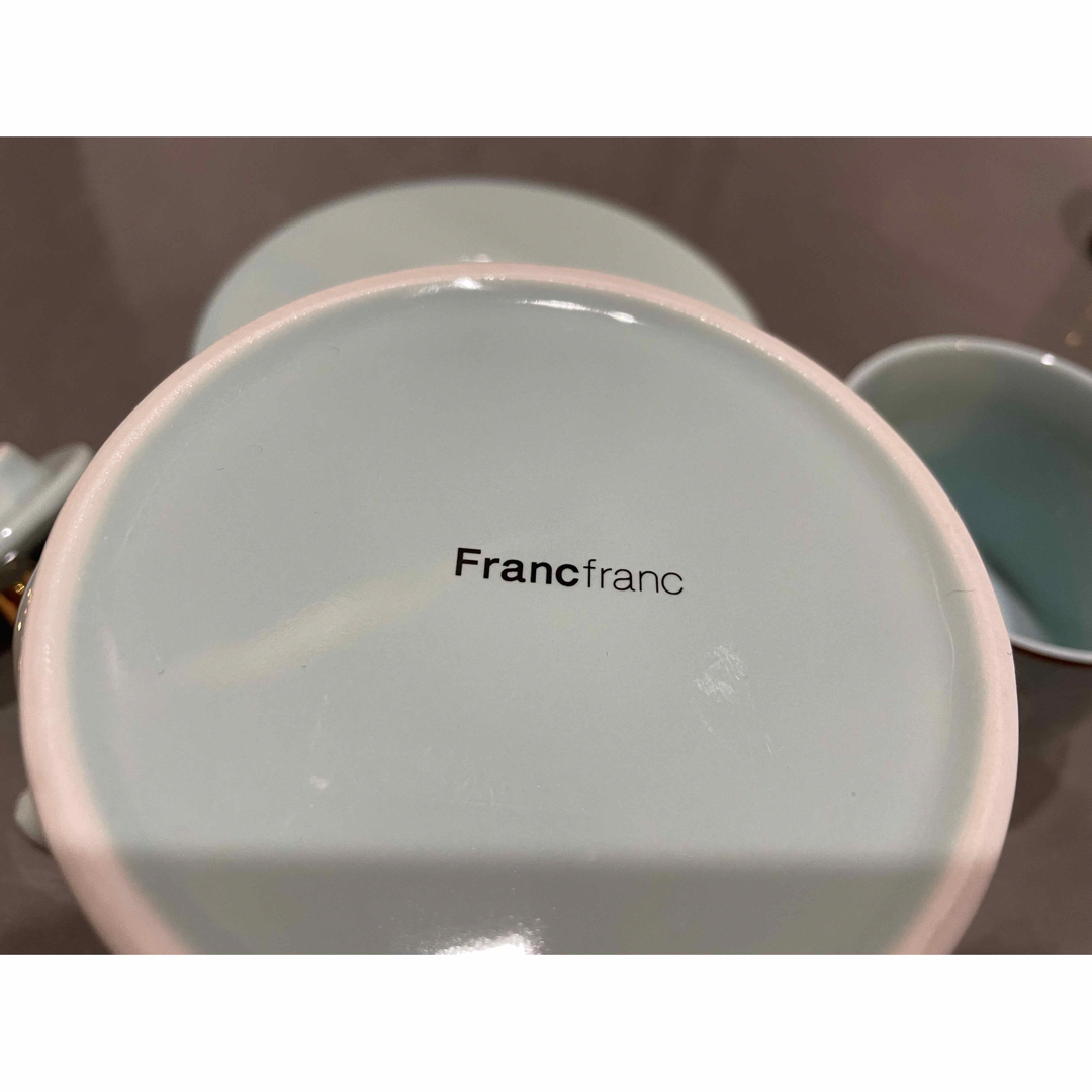 Francfranc(フランフラン)のFrancfranc ティーセット インテリア/住まい/日用品のキッチン/食器(食器)の商品写真