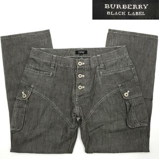 バーバリーブラックレーベル(BURBERRY BLACK LABEL)の廃番★BURBERRY BLACK LABEL★W33位カーゴパンツSZP131(ワークパンツ/カーゴパンツ)