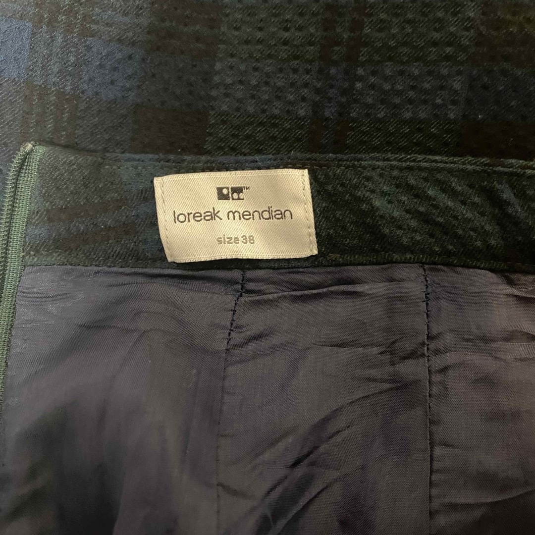 UNITED ARROWS(ユナイテッドアローズ)のユナイテッドアローズ　チェック柄スカート  38 レディースのスカート(ひざ丈スカート)の商品写真