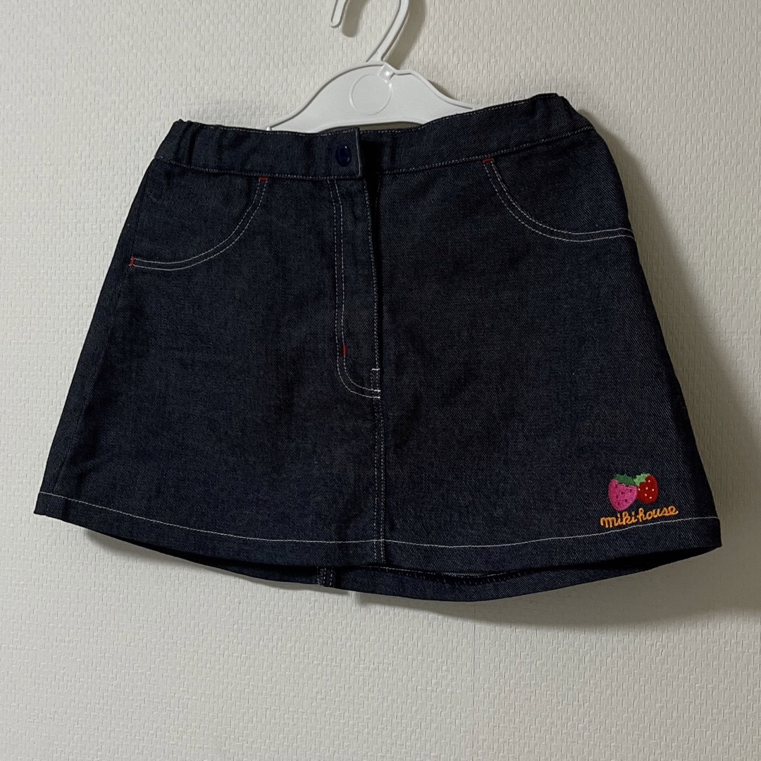 mikihouse(ミキハウス)のmiki HOUSE 女の子用スカート150cm キッズ/ベビー/マタニティのキッズ服女の子用(90cm~)(スカート)の商品写真
