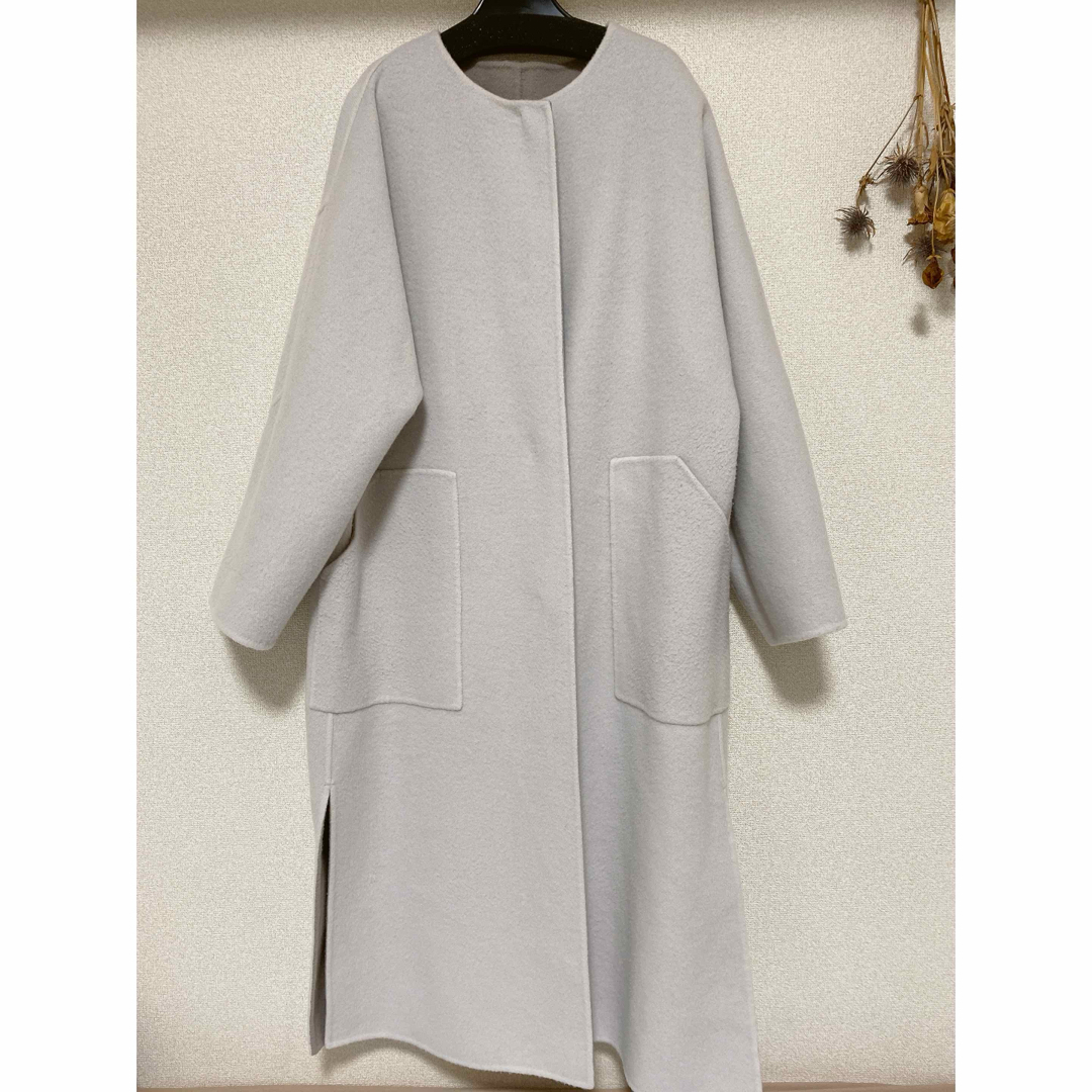 FRAY I.D カシミヤ混BALLIリバーコート FRAY I.D カシミヤ混BALLIリバーコート