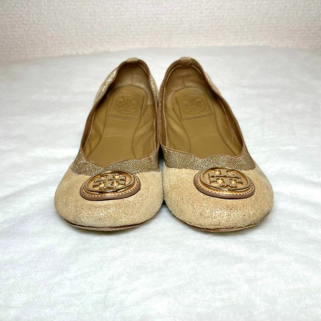 【正規品未使用品】Tory Burch　トリーバーチ フラットシューズ　ベージュ