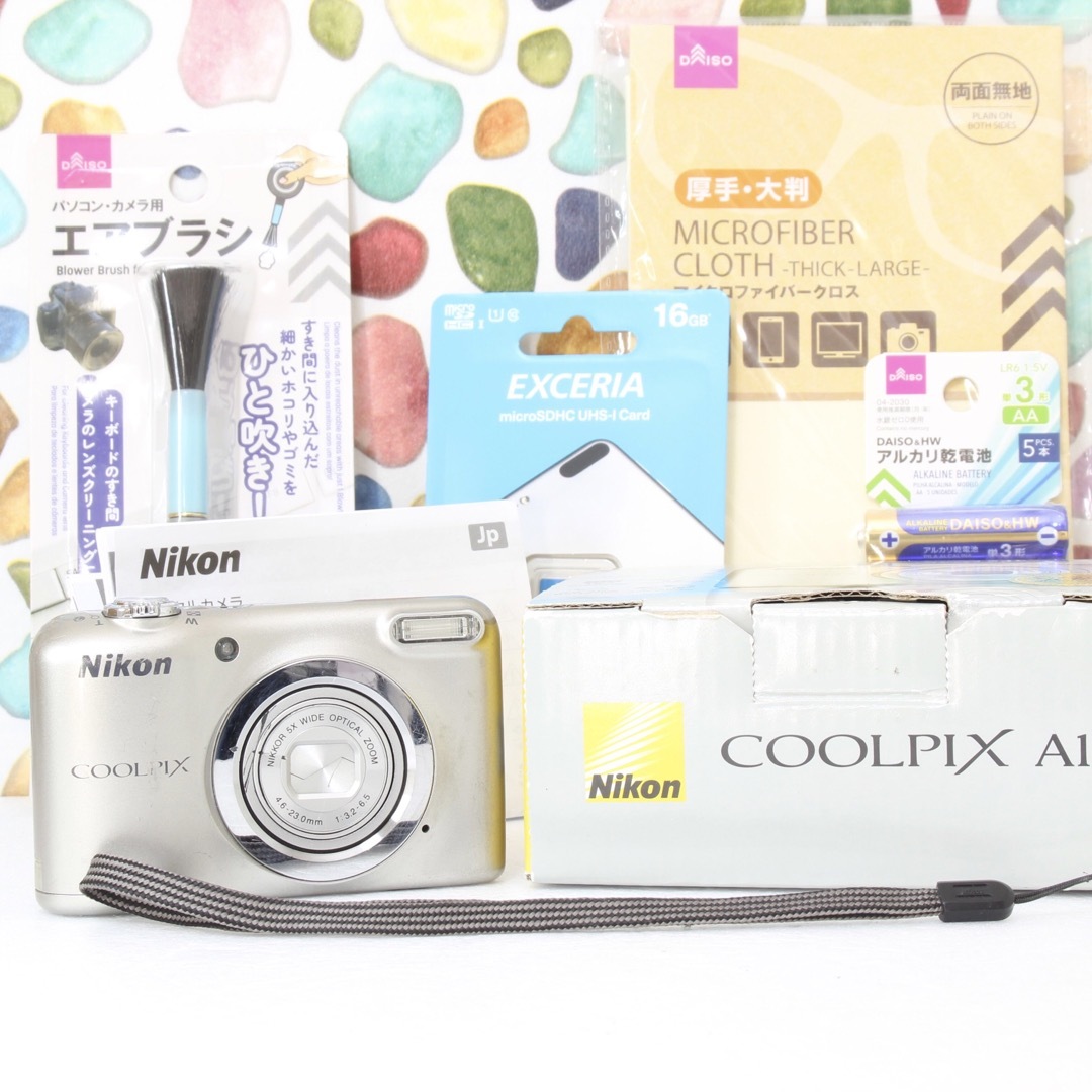 Nikon(ニコン)の♥︎◇Nikon COOLPIX A10 ◇おすすめコンデジ♪  ◇スマホ転送♪ スマホ/家電/カメラのカメラ(コンパクトデジタルカメラ)の商品写真