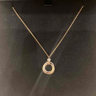 カルティエ(Cartier)のCartier カルティエ トリニティ ネックレス ベビートリニティ 1PD(ネックレス)